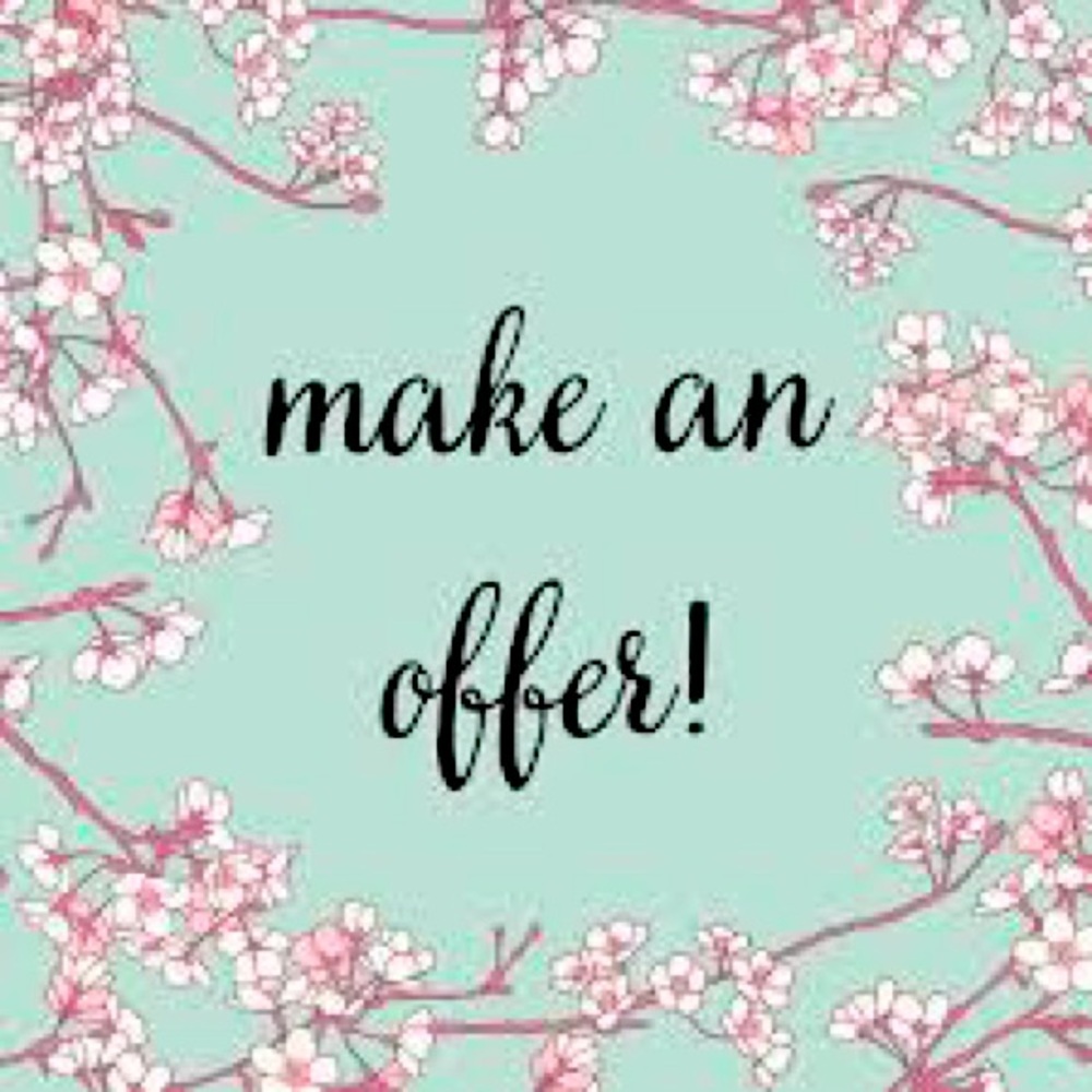 Reasonable offers accepted!